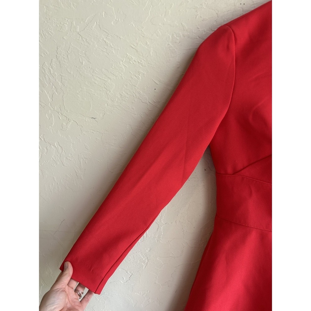 Tuckernuck Red Long-Sleeve Mini Dress - Picture 7 of 11